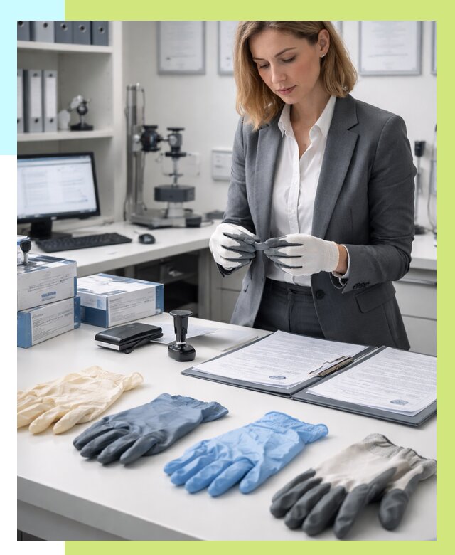 Сертификация перчаток в Клине от 8708 р. | Алешин-Кли