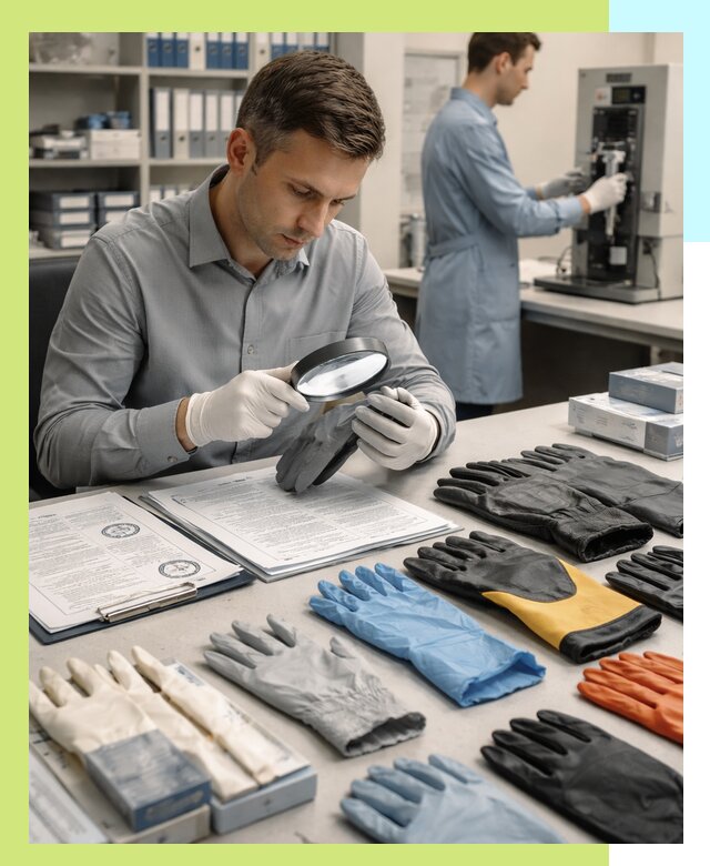 Сертификация перчаток и средств защиты продукции в Клине