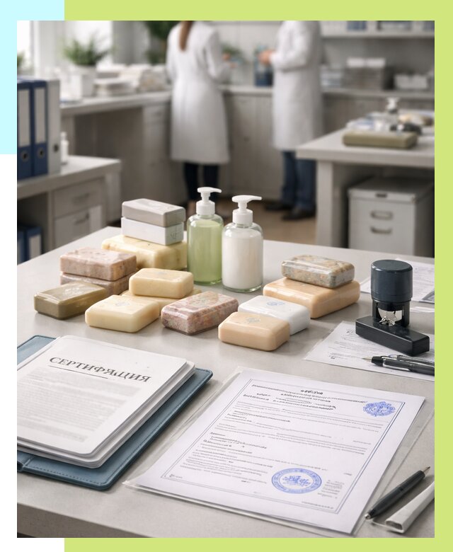 Сертификация мыла и сертификат на мыло в Клине от 12294 | Алешин-Кли