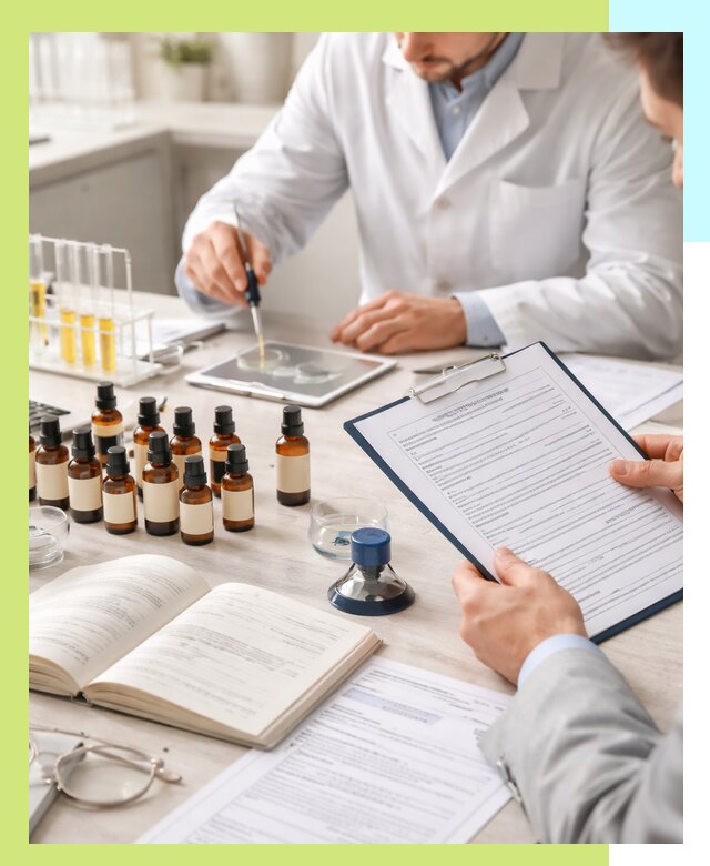 Сертификация эфирных масел и документация качества в Клине