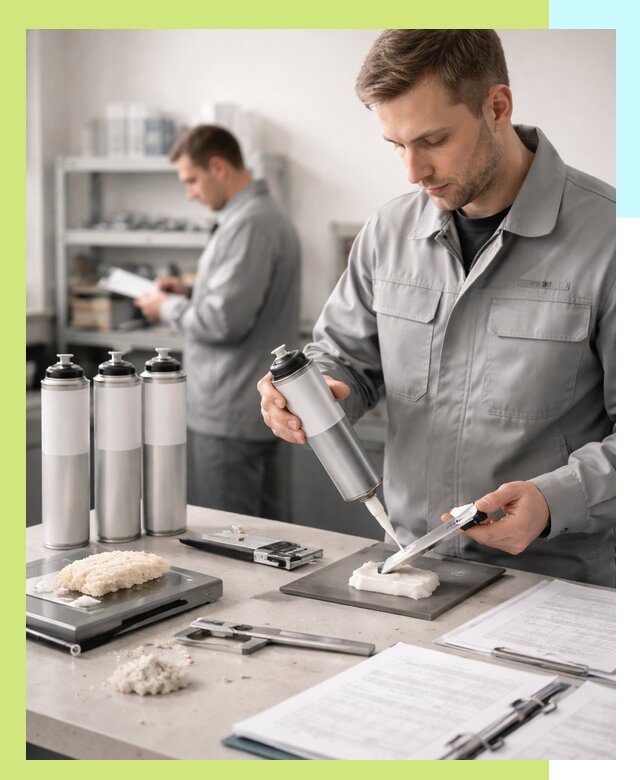 Сертификация монтажной пены и соответствие стандартам в Клине