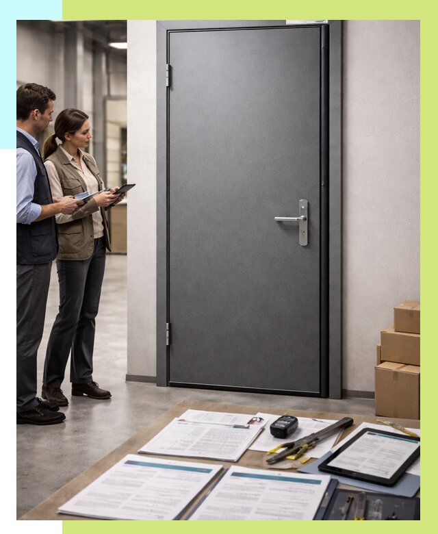 Сертификация противопожарных дверей в Клине от 9221 р. | Алешин-Кли