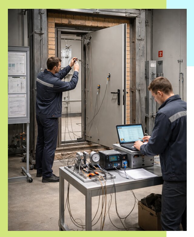 Сертификация противопожарных дверей в Клине по ГОСТ и ТР