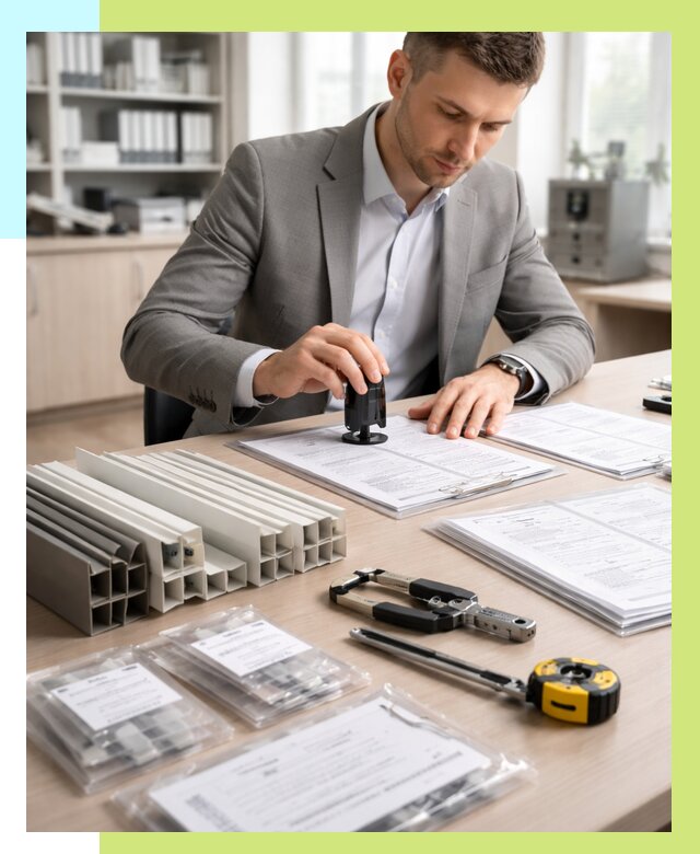 Сертификация ПВХ продукции в Клине от 8708 р., Алешин-Кли