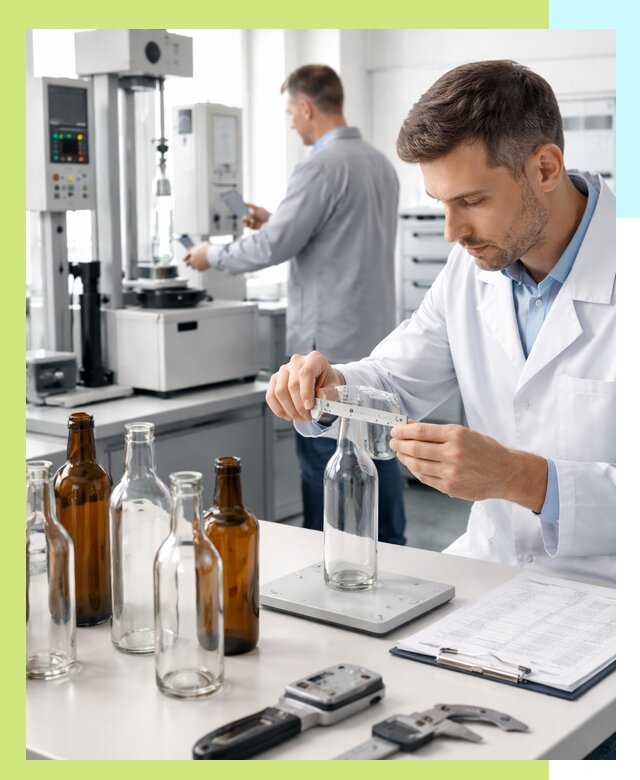 Сертификация стеклянных бутылок и сопутствующей упаковки в Клине