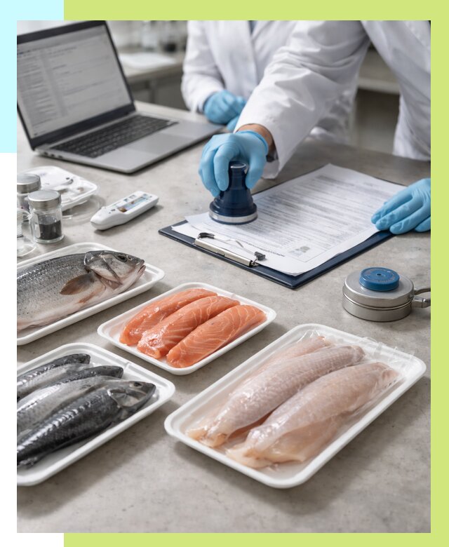 Сертификация рыбы и сертификат в Клине от 15368 р. | Алешин-Кли
