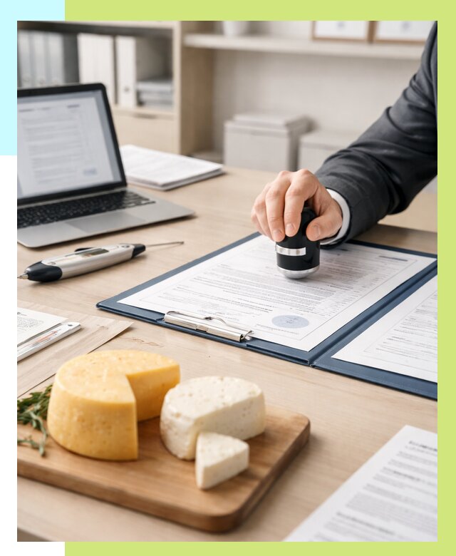 Сертификация сыров в Клине от 15368 р | Сертификат на сыр Алешин-Кли