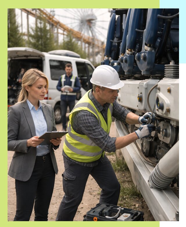 Сертификация аттракционов и проверка безопасности в Клине