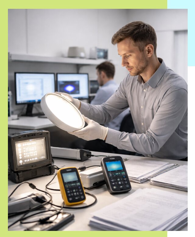 Сертификация светильников в Клине: испытания и оформление