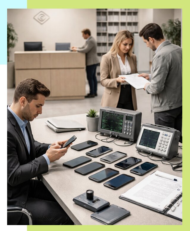 Сертификация телефонов в Клине от 25613 р. под ключ | Алешин-Кли