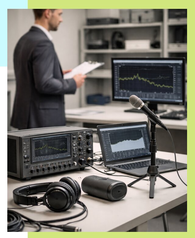 Сертификация аудиотехники в Клине от 15368 р., Алешин-Кли