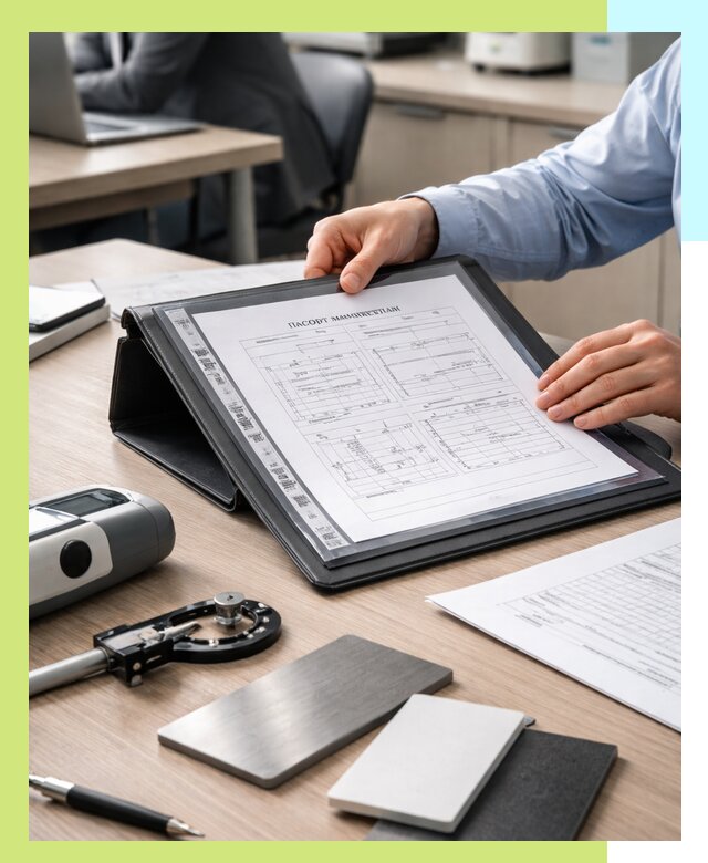 Оформление паспорта материала для продукции в Клине