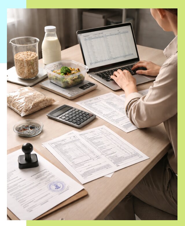 Просчет БЖУ для маркировки в Клине от 1537 р. | Алешин-Кли