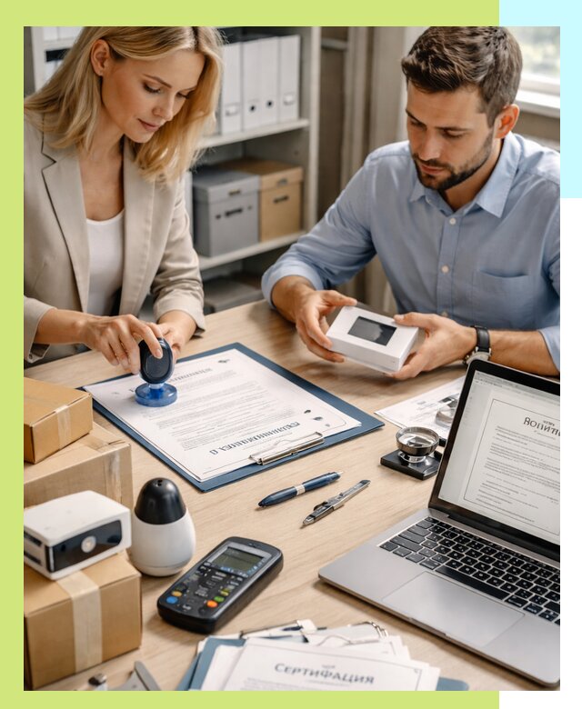 Получение сертификата соответствия на товар в Клине быстро