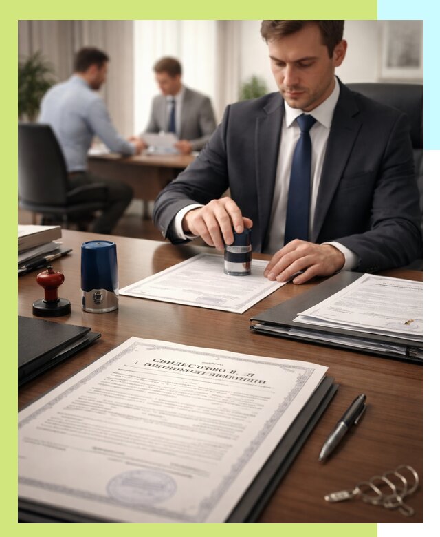 Оформление свидетельства о государственной регистрации в Клине