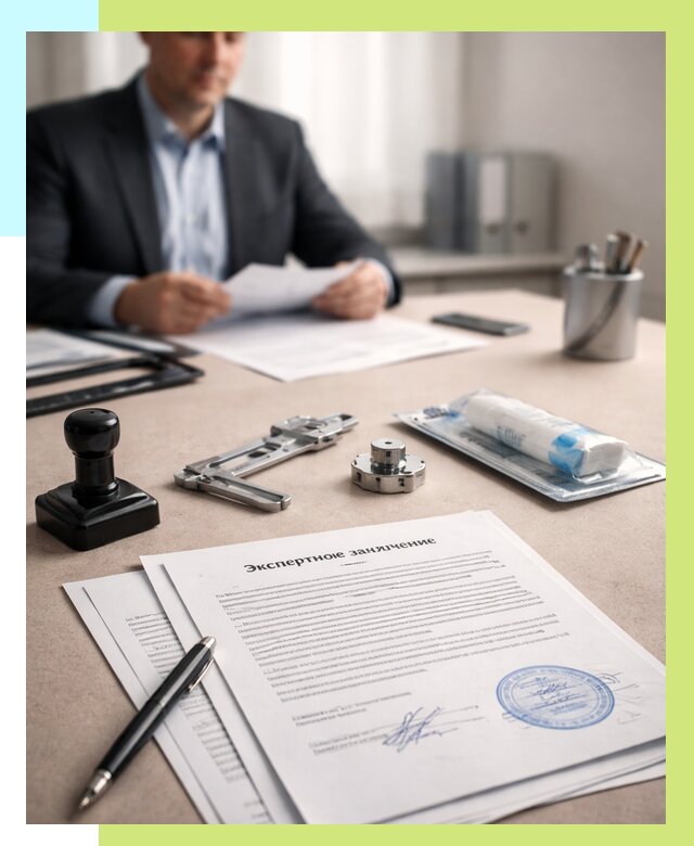 Экспертное заключение на продукцию в Клине от 8708 р. | Алешин-Кли