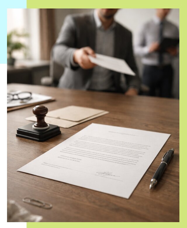 Отказное письмо по сертификации в Клине от 3586 р. | Алешин-Кли