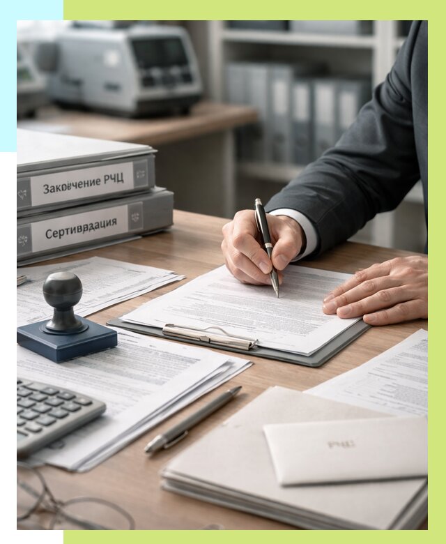 Заключение РЧЦ в Клине от 7684 р. | Алешин-Кли — срочно