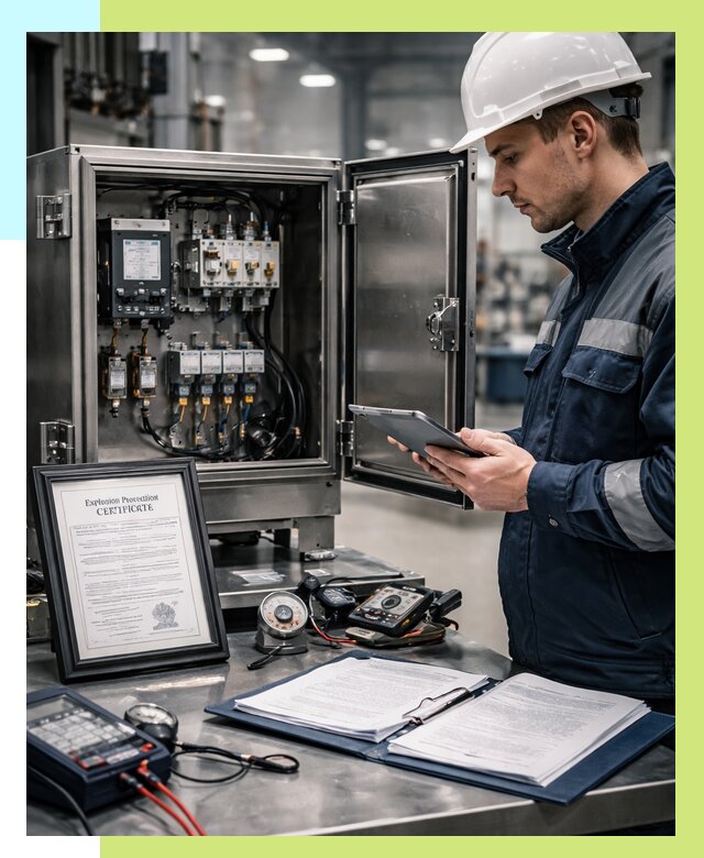 Сертификат взрывозащиты в Клине от 46103 р. | Алешин-Кли