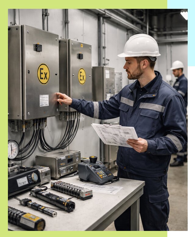 Сертификат взрывозащиты промышленного оборудования в Клине