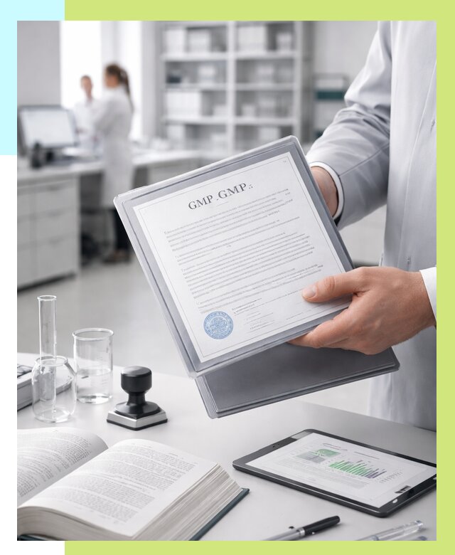 Сертификат GMP в Клине под ключ от 87083 р. | Алешин-Кли