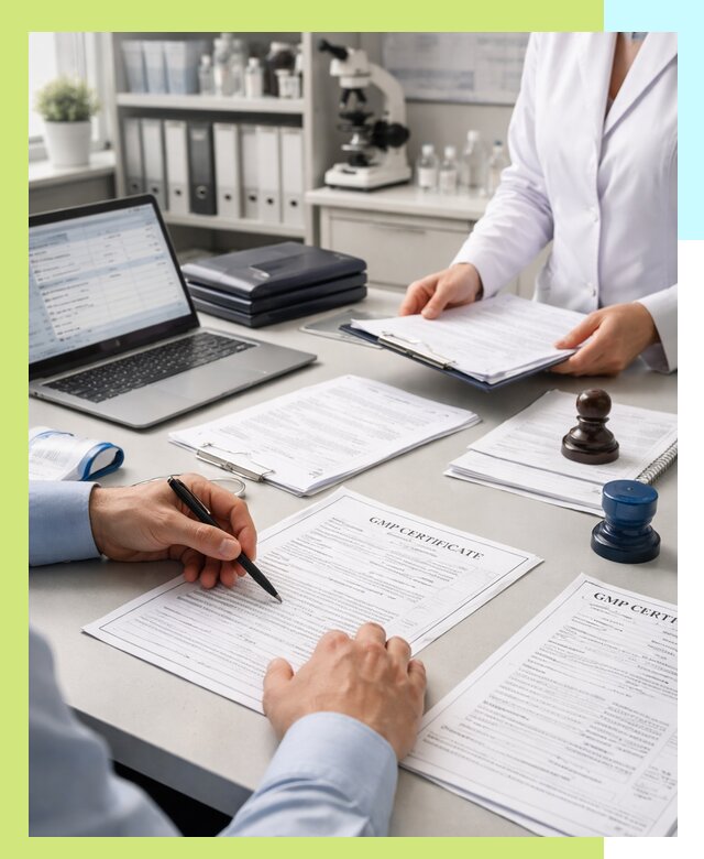 Оформление сертификата GMP в Клине для фармпроизводства