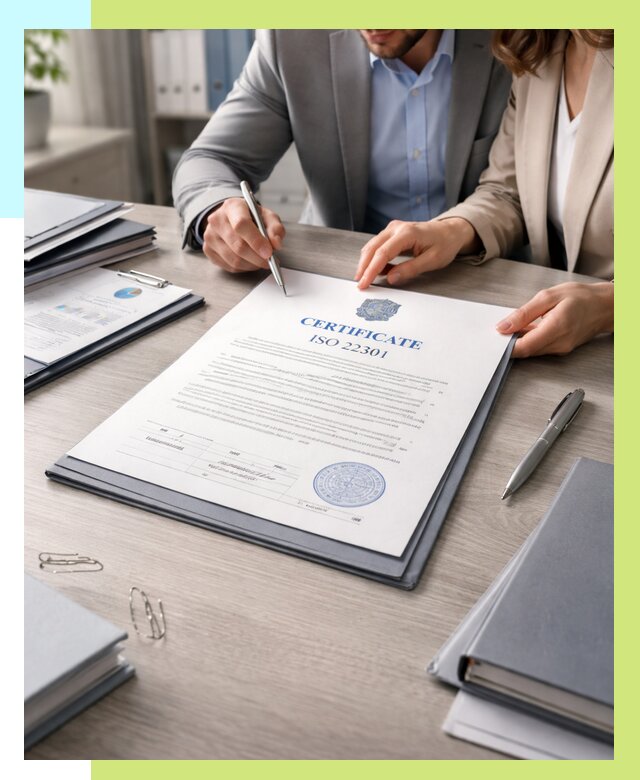 Сертификат ISO 22301 в Клине от 46103 р. | Алешин-Кли срочно
