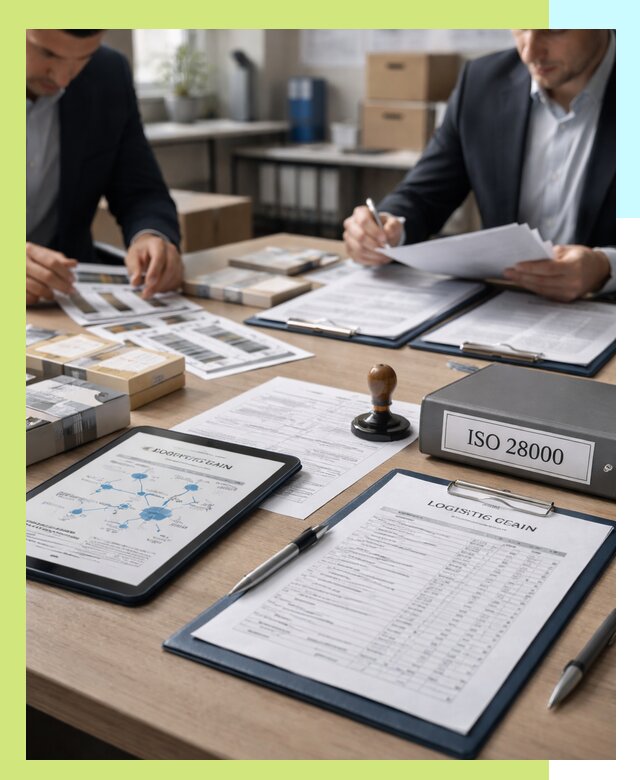 Получение сертификата ISO 28000 по безопасности цепи поставок в Клине