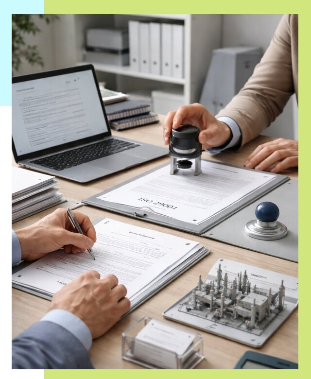 Сертификат ISO 29001 в Клине под ключ от 76838 р. | Алешин-Кли