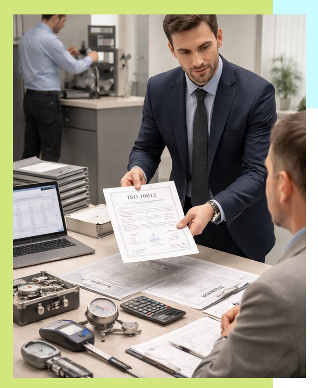 Выдача сертификата ISO 10012 по требованиям метрологии в Клине