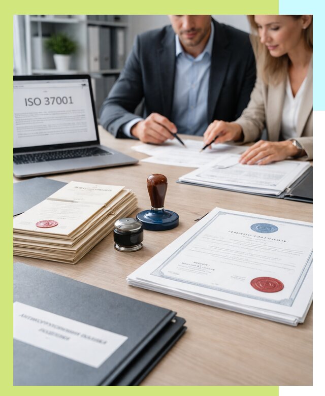 Получение сертификата ISO 37001 по системе борьбы с коррупцией в Клине