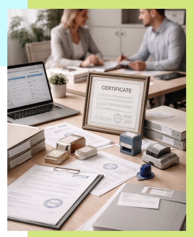 Сертификация компании в Клине от 46103 р. | Алешин-Кли — заказ